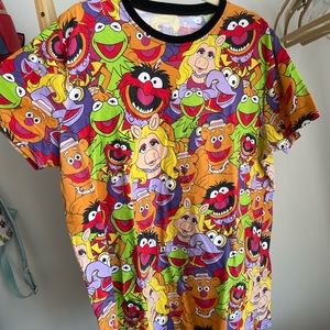 Cakeworthy all over print muppets 2xl unisex